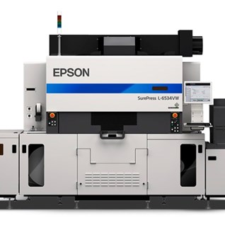 EPSON Surepress L-6534VW digital inkjet label press EPSON Surepress L-6534VW digital inkjet label press